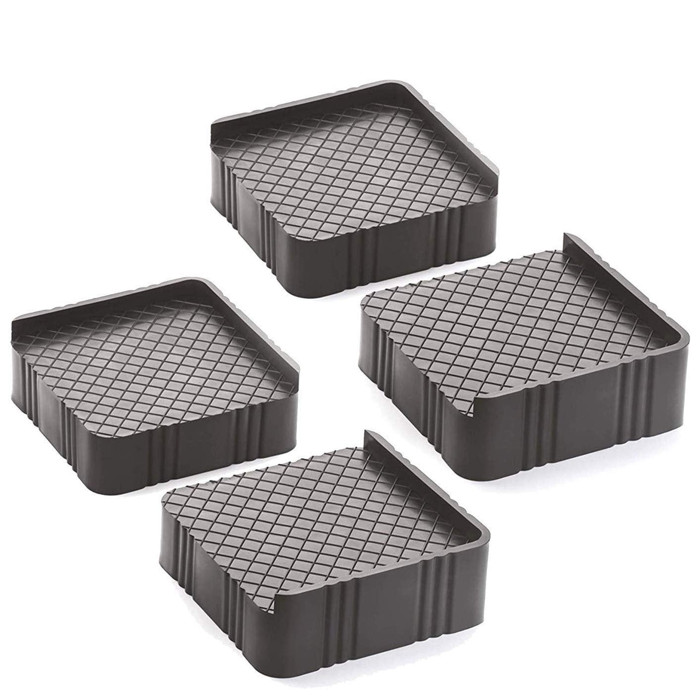 0862 Refrigerator base Stand 4pcs, Washing Machine Stand, Furniture Base Stand, Fridge Stands DeoDap
