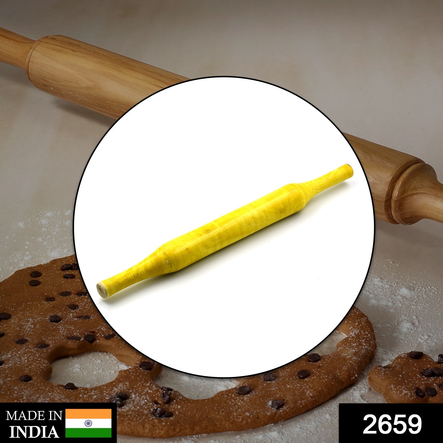 2659 Bombay Belan Used for Home Purposes For Making Rotis Etc. DeoDap