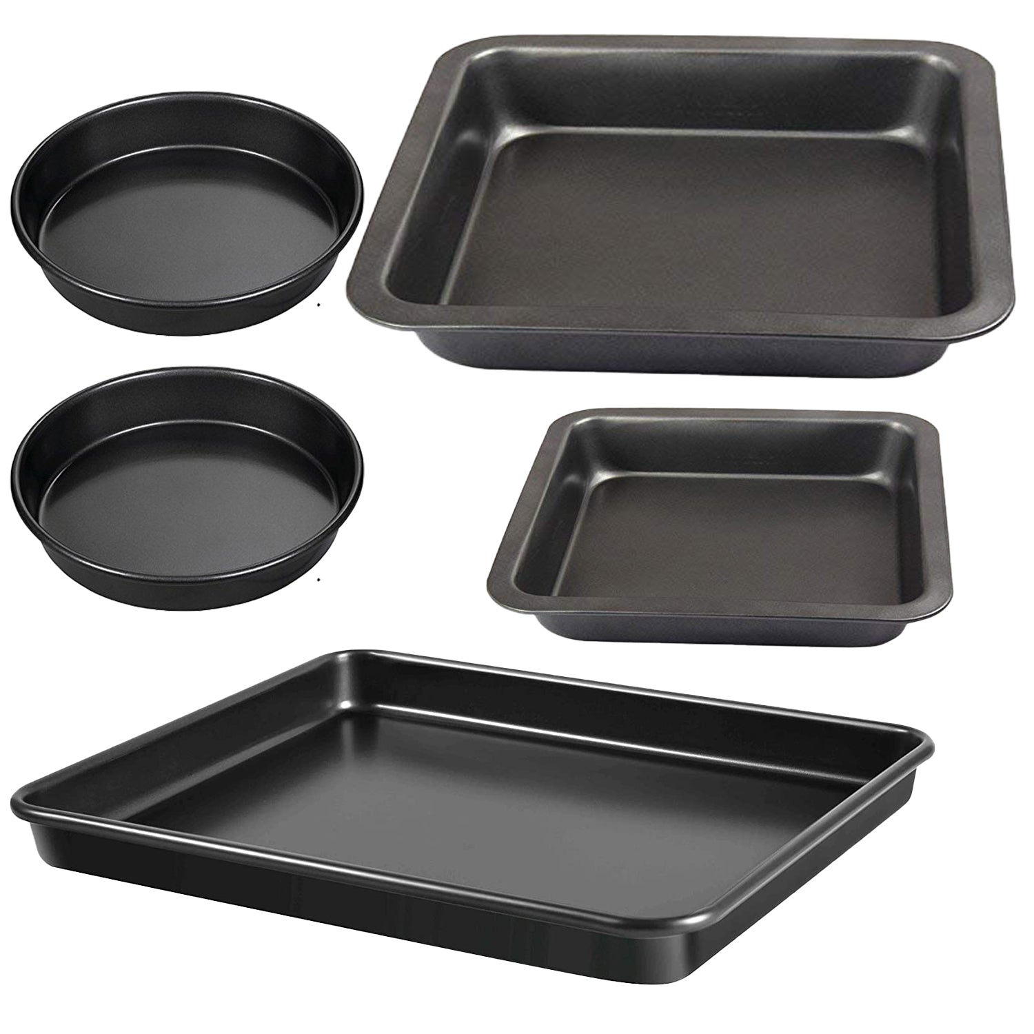 2488 Carbon Steel Oven Bakeware Baking Set DeoDap