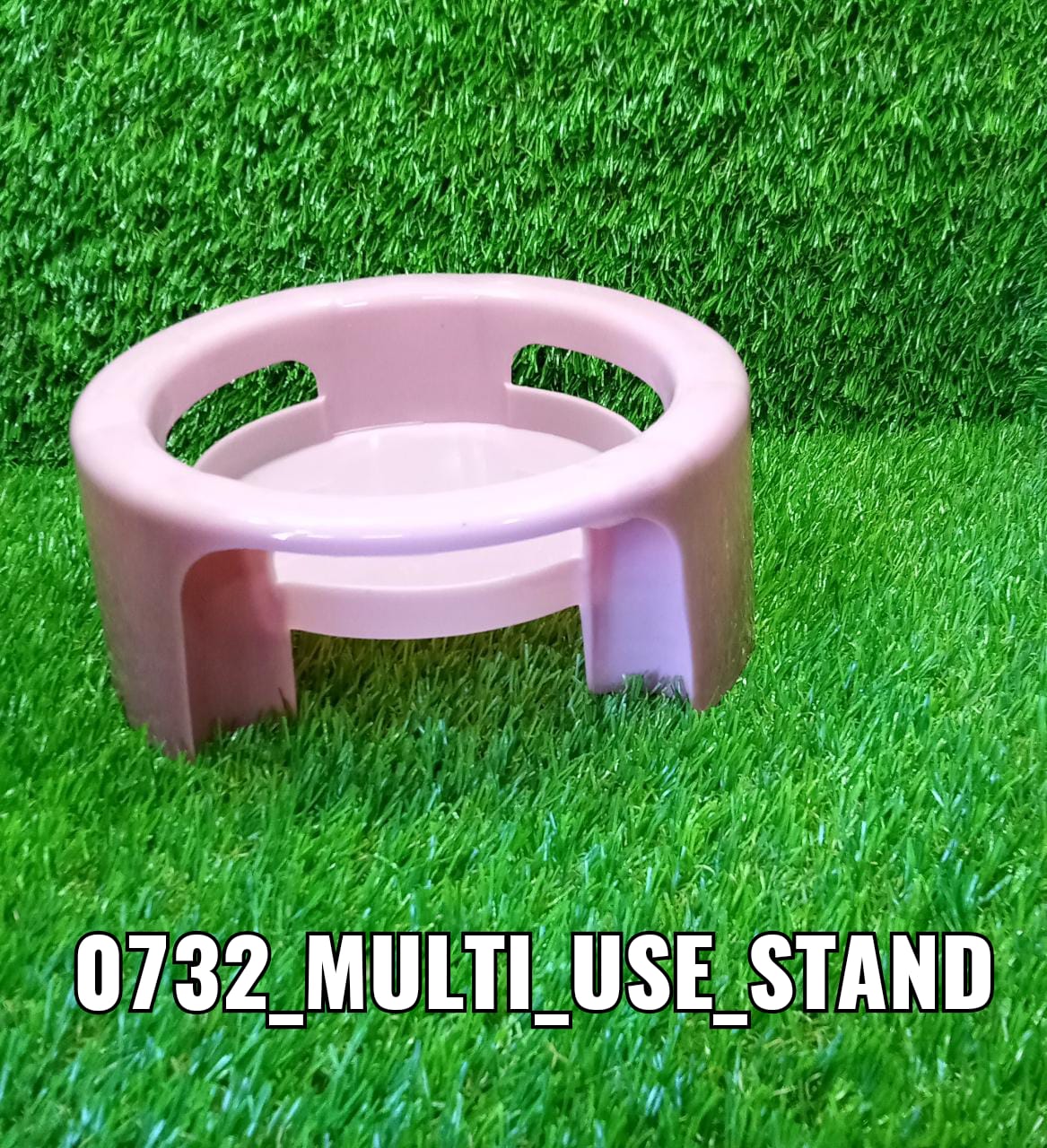 0732 Multipurpose Unbreakable Plastic Matka Stand/Pot Stand DeoDap