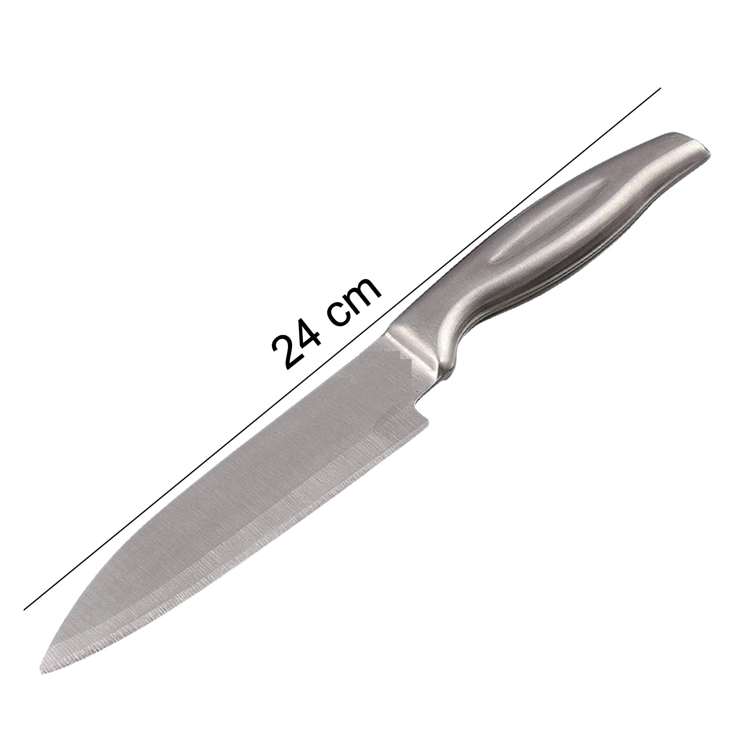 2546 Premium Stainless Steel Knives, Stainless Steel Handle Heavy Duty Blade (10 Inch) DeoDap