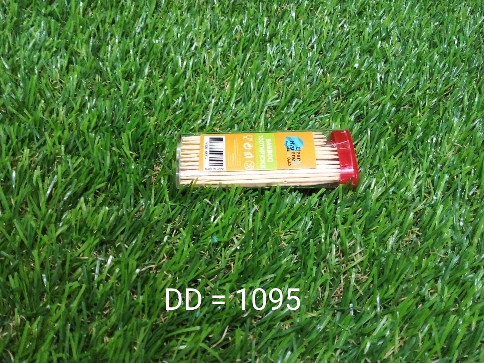 1095 Bamboo Toothpicks with Dispenser Box DeoDap
