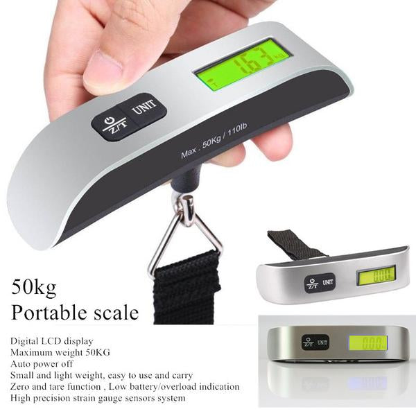 0546 Portable LCD Digital Hanging Luggage Scale DeoDap