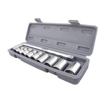 0407 -10 pc, 6 pt. 3/8 in. Drive Standard Socket Wrench Set DeoDap