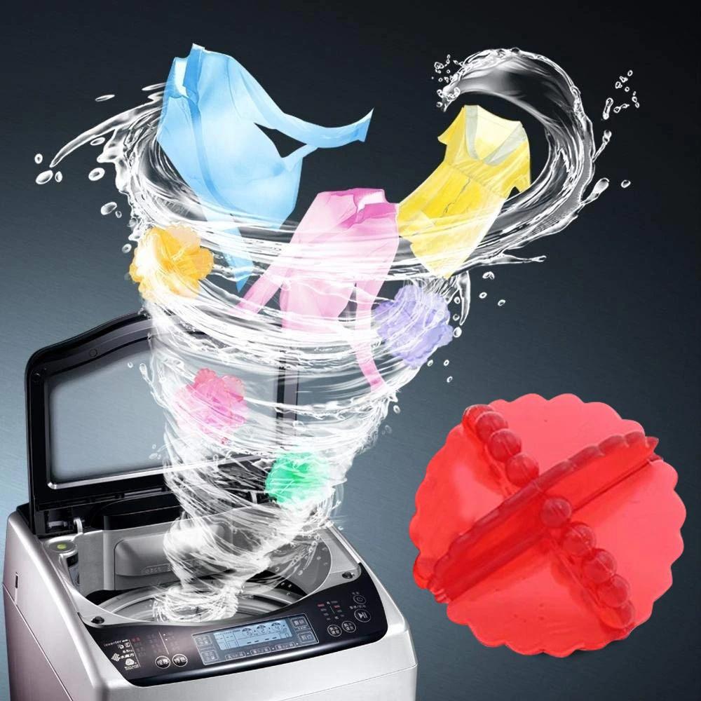 0207 Laundry Washing Ball, Wash Without Detergent (6pcs) DeoDap