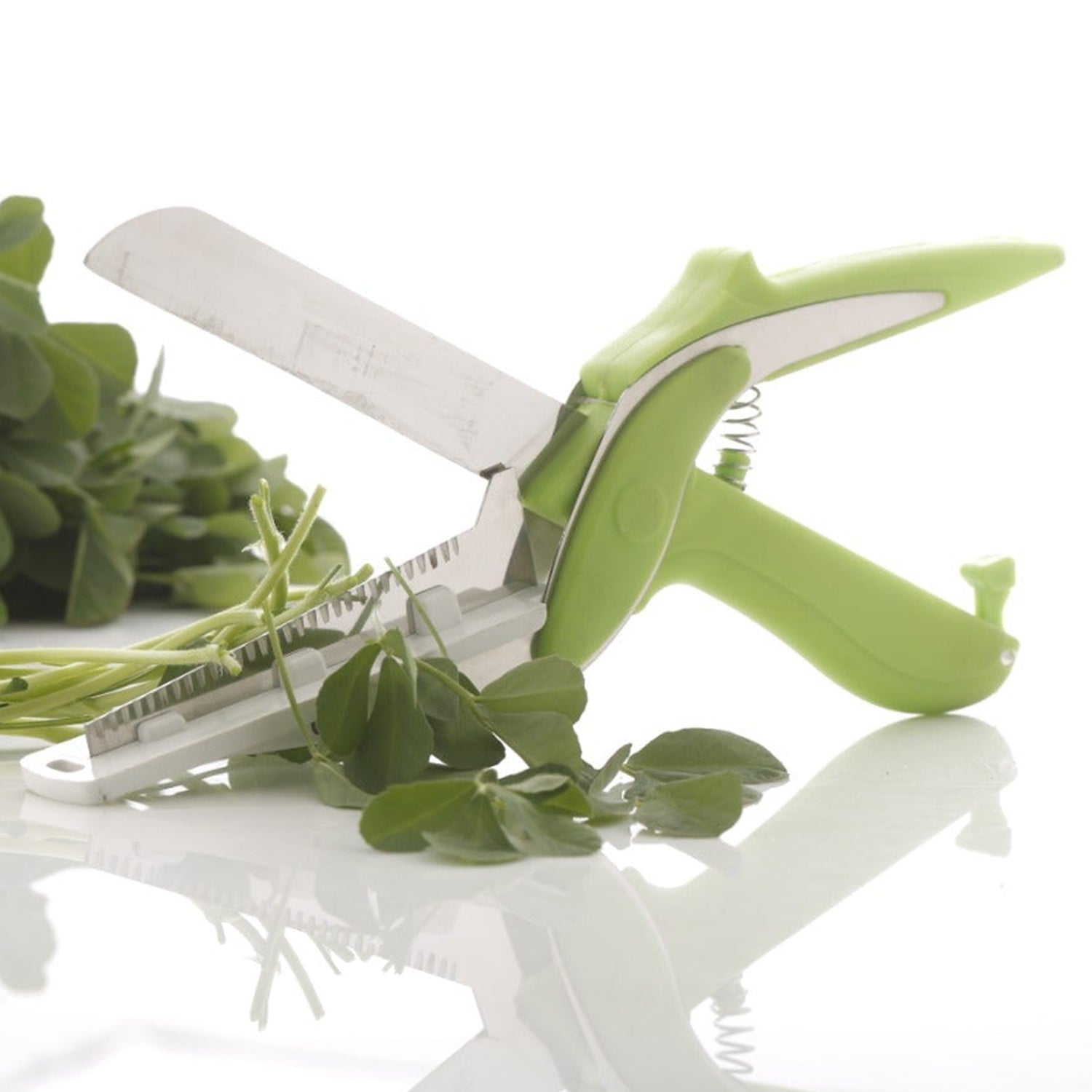 2666 Green Clever Cutter and shredder tool with effective sharp cutting blade system. freeshipping - DeoDap