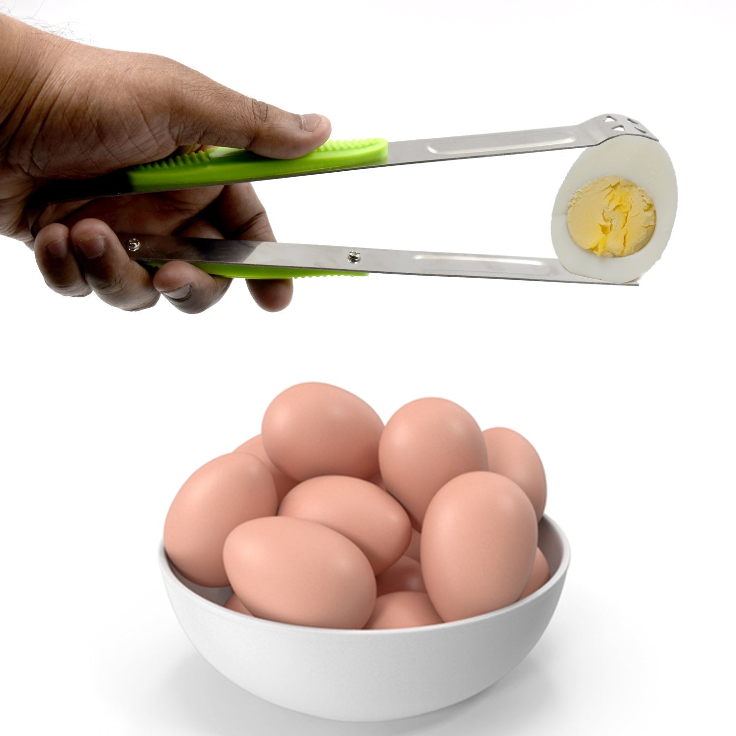2667 Stainless Still Premium Tong and holder tool for rotis, parathas etc. including normal kitchen purposes. DeoDap