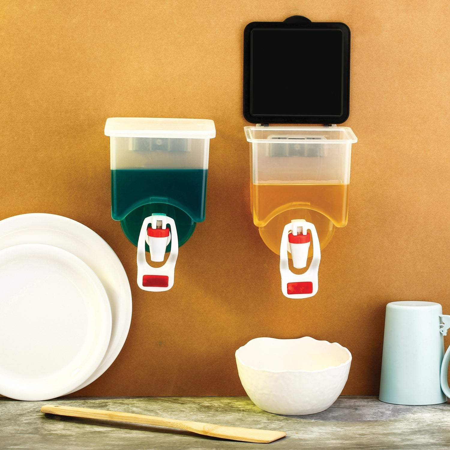 2563A Wall Mounted Oil Dispenser Bottle (1100ML Approx) DeoDap
