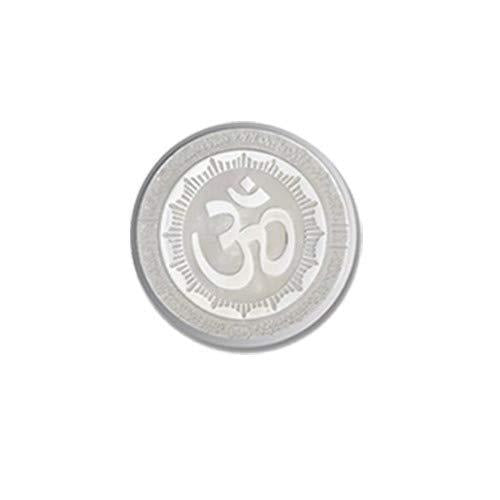 0866 Silver color Coin for Gift & Pooja (Not silver metal) DeoDap