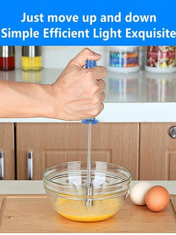 0191 Stainless Steel Mixi Egg / Lassi / Butter Milk Maker / Mixer Hand Blender DeoDap