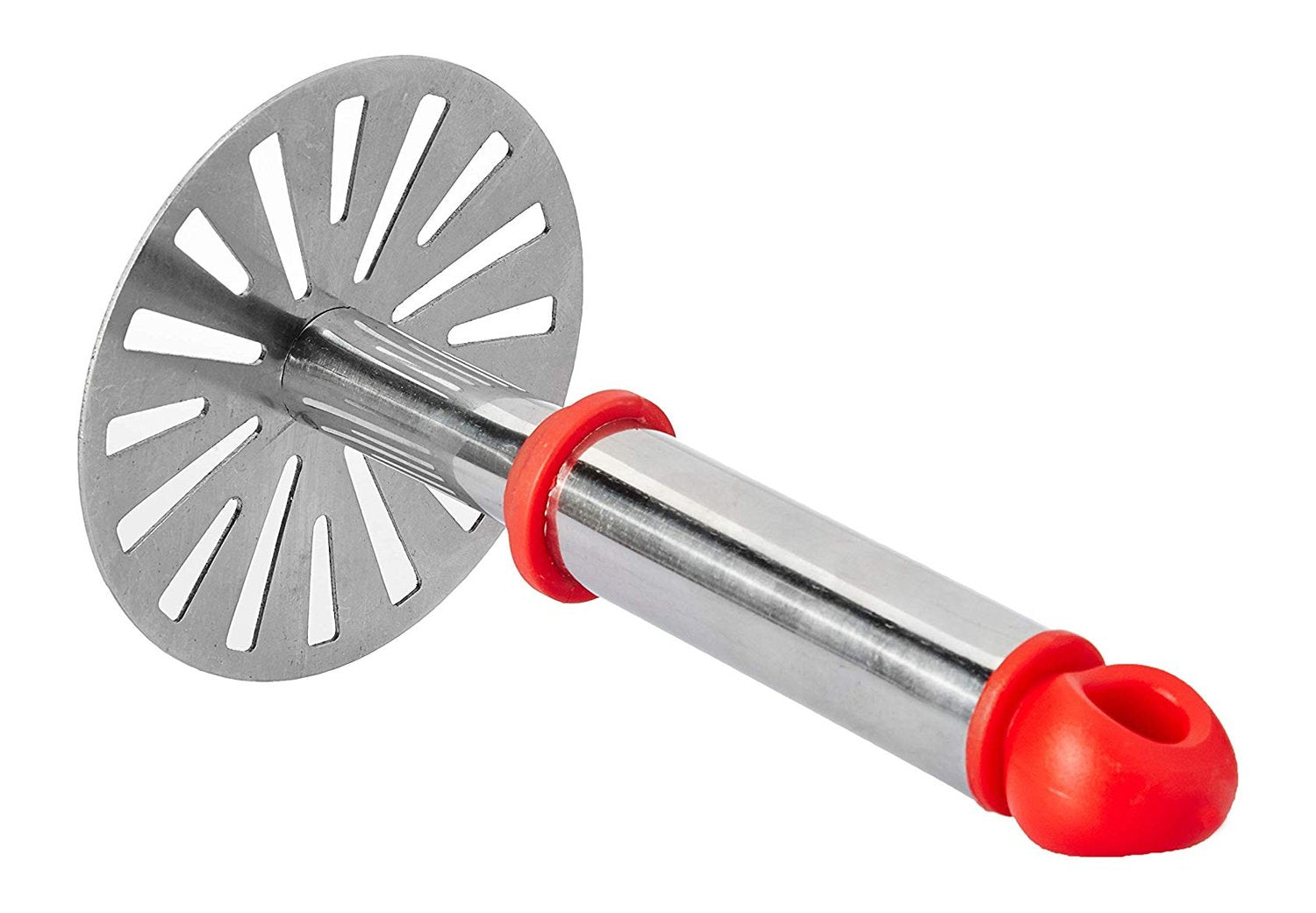 0586 Stainless Steel Potato Masher, PauBhaji Masher DeoDap