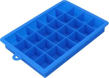 1144  Silicone Ice Cube Trays 24 Cavity Per Ice Tray [Multicolour] DeoDap