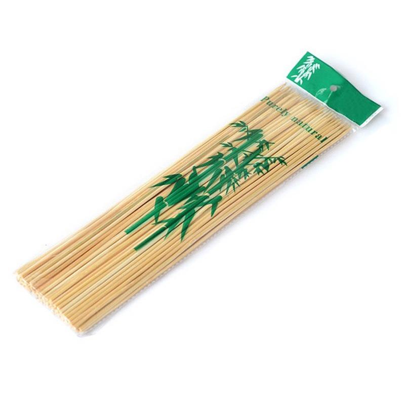 1119 Bamboo Wood Skewer BBQ Sticks (10 inch) DeoDap