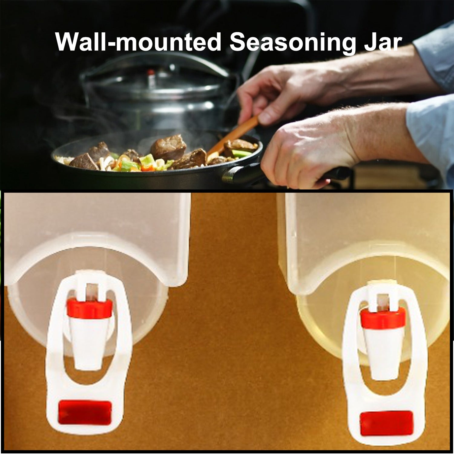 2563A Wall Mounted Oil Dispenser Bottle (1100ML Approx) DeoDap