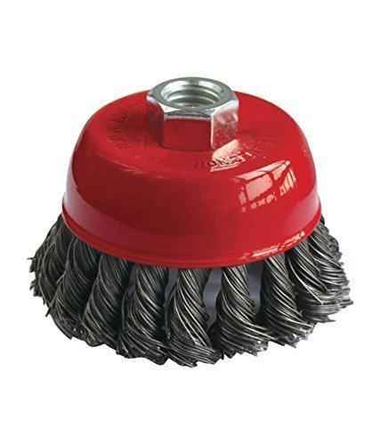 0195 Wire Wheel Cup Brush (Black) Deodap