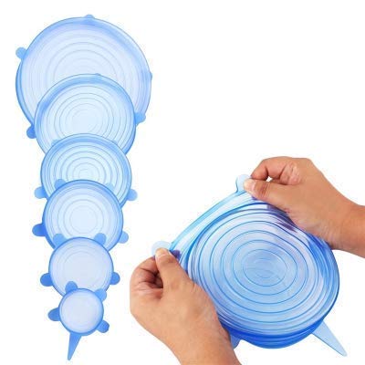 2118 Silicone Lid Set, Silicon lids for containers, Silicon Stretchable lids, Silicone lids and Cover freeshipping - DeoDap