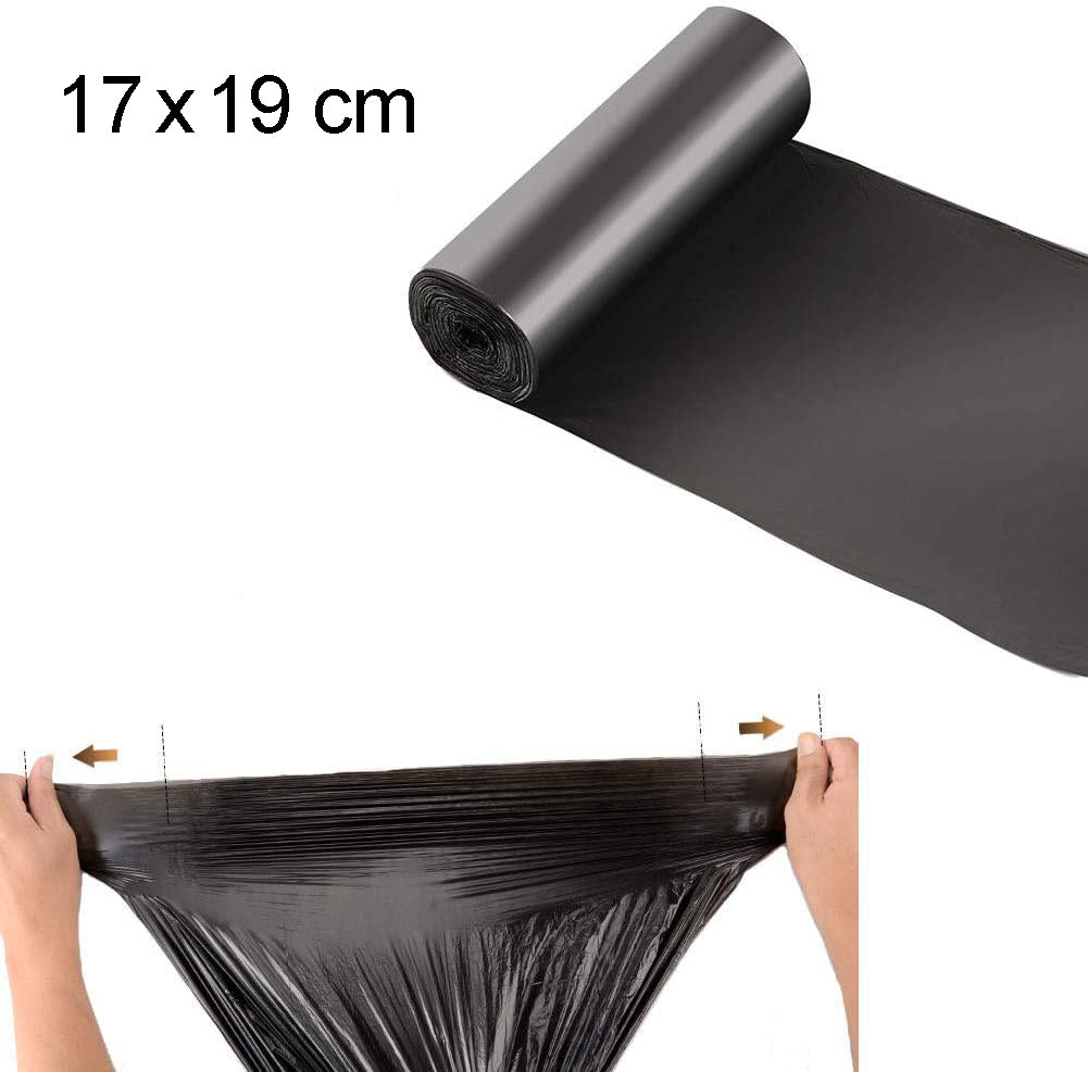 1574 Garbage Bags Small Size Black Colour (17 x 19) - 30 pcs DeoDap