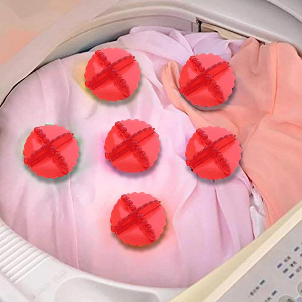 0207 Laundry Washing Ball, Wash Without Detergent (6pcs) DeoDap