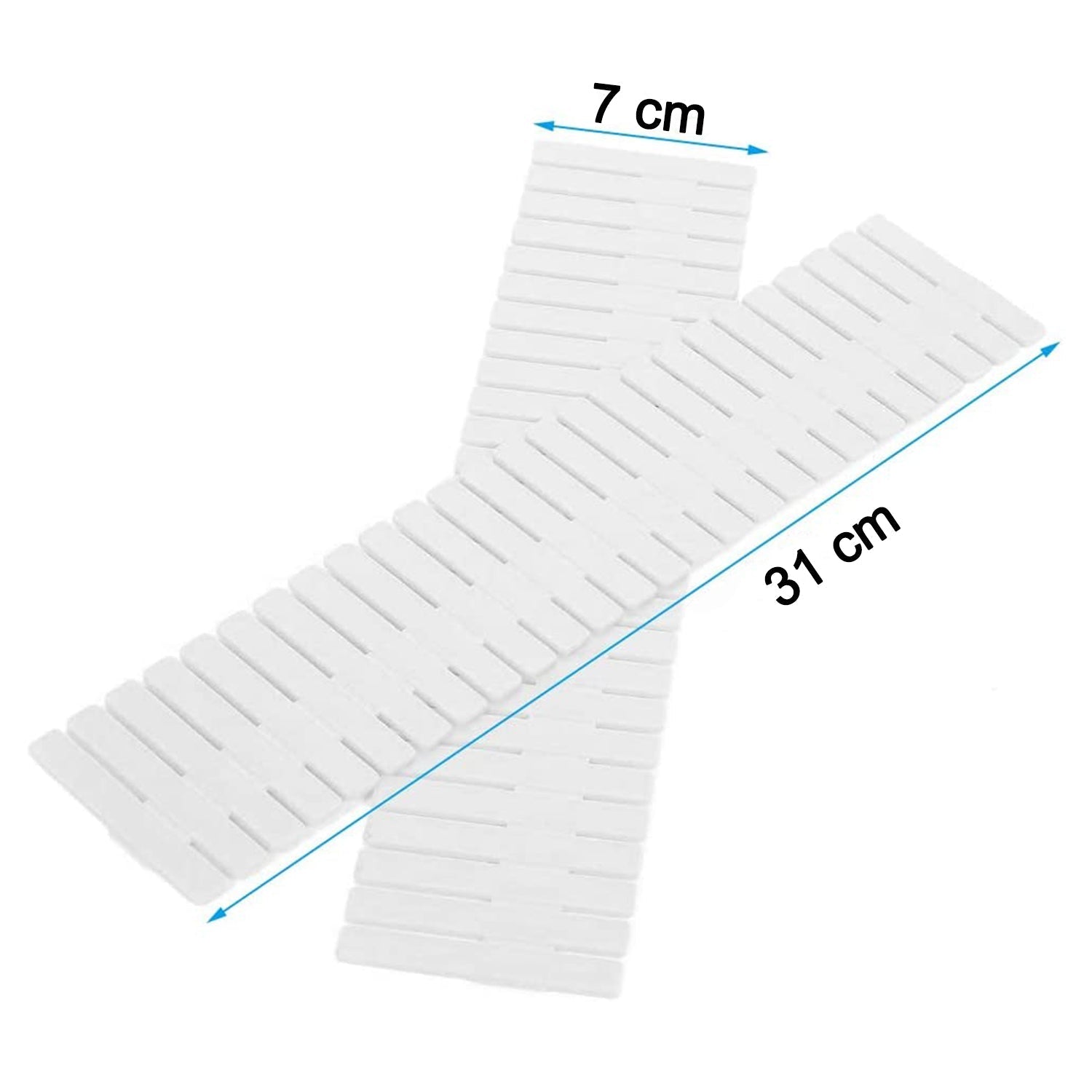1164A Adjustable Drawer Dividers Organiser Separator 8 Pcs DeoDap