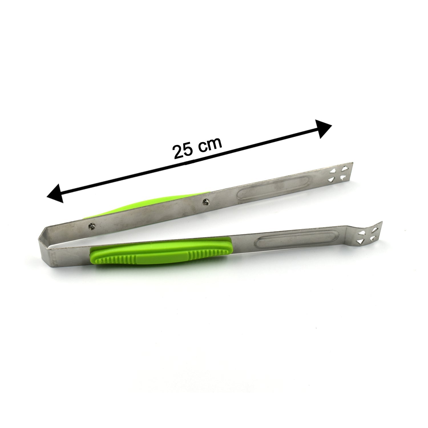 2667 Stainless Still Premium Tong and holder tool for rotis, parathas etc. including normal kitchen purposes. DeoDap