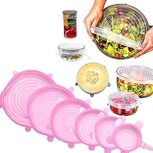 2118 Silicone Lid Set, Silicon lids for containers, Silicon Stretchable lids, Silicone lids and Cover freeshipping - DeoDap