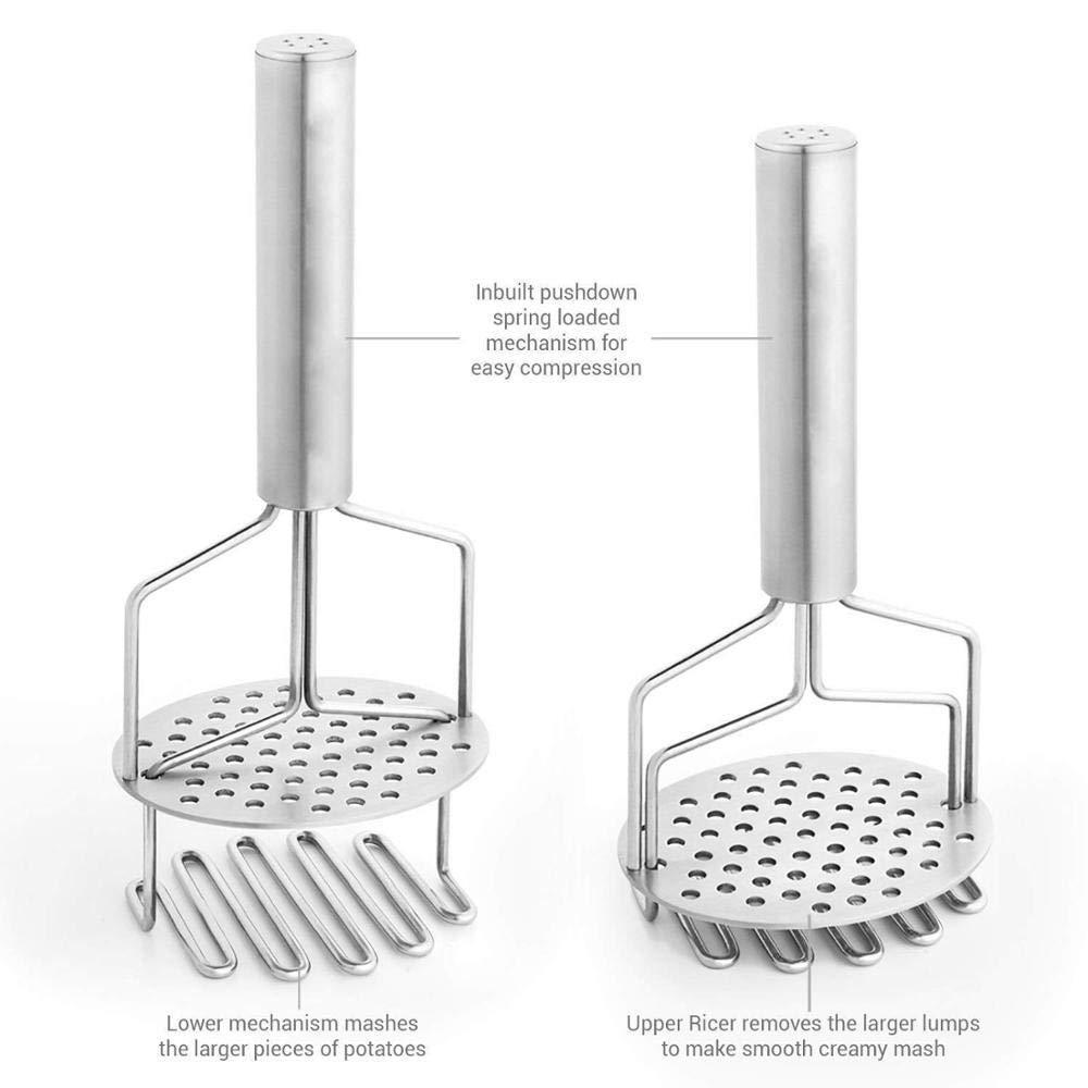0750_Stainless Steel Hand Masher (Mash for Dal/Vegetable/Potato/Baby Food/pav bhaji) DeoDap