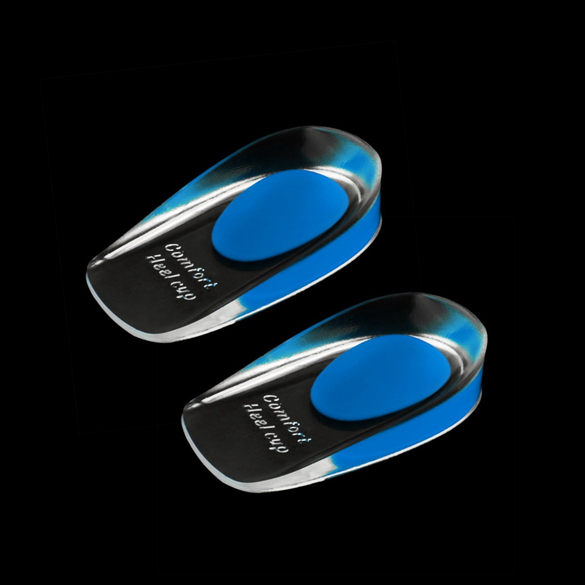 1413 Gel Heel cups Silicon Heel Pad for Heel Ankle Pain freeshipping - DeoDap
