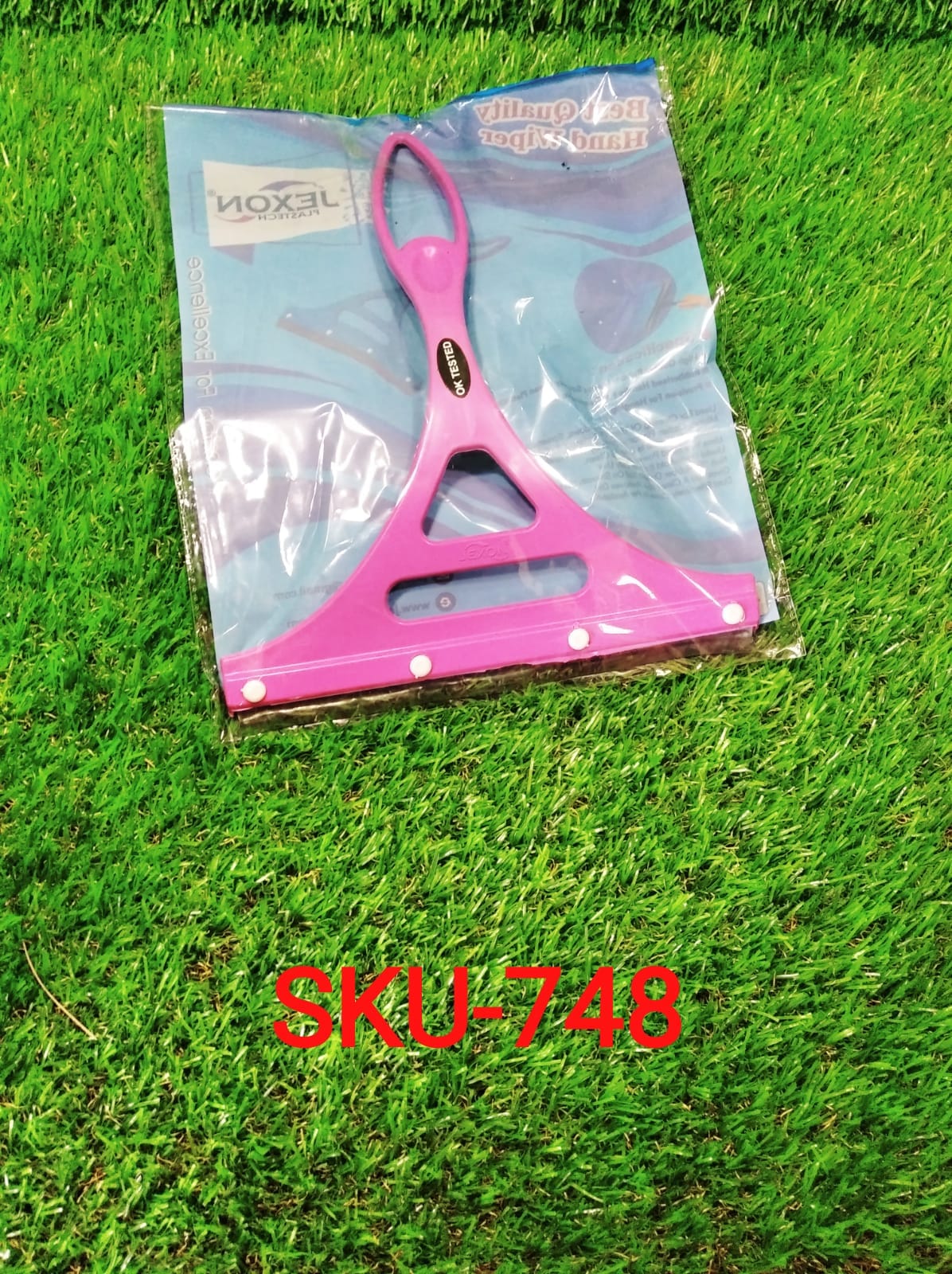 0748_Plastic Glass Wiper and Kitchen Platform Wiper (Multicolor) DeoDap