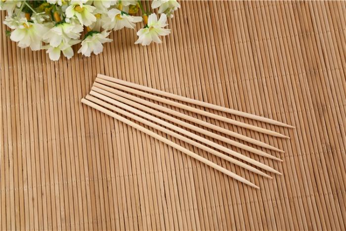 1119 Bamboo Wood Skewer BBQ Sticks (10 inch) DeoDap