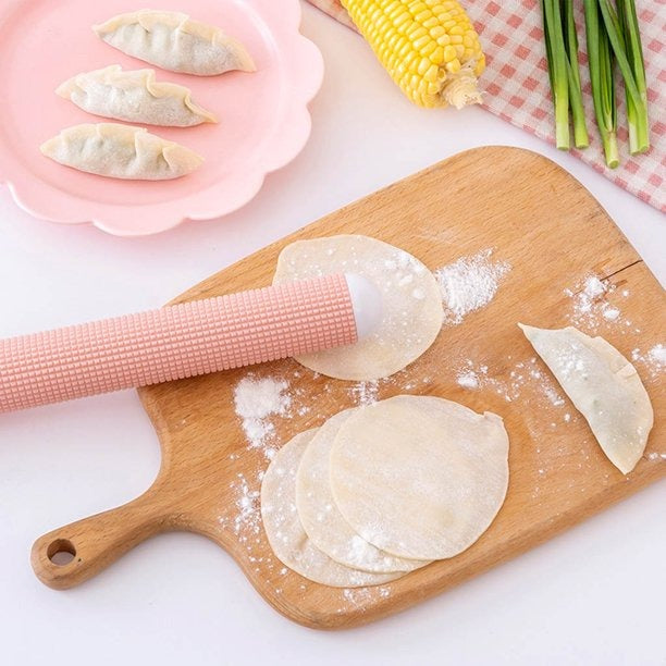2931 Rolling Pins Floating Point Pins Practical Rolling Gadgets Pastry Making Dough Kitchen Rollers Decoration DeoDap