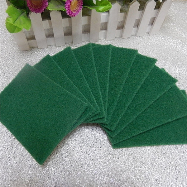 1495 Green Kitchen Scrubber Pads for Utensils/Tiles Cleaning freeshipping - DeoDap