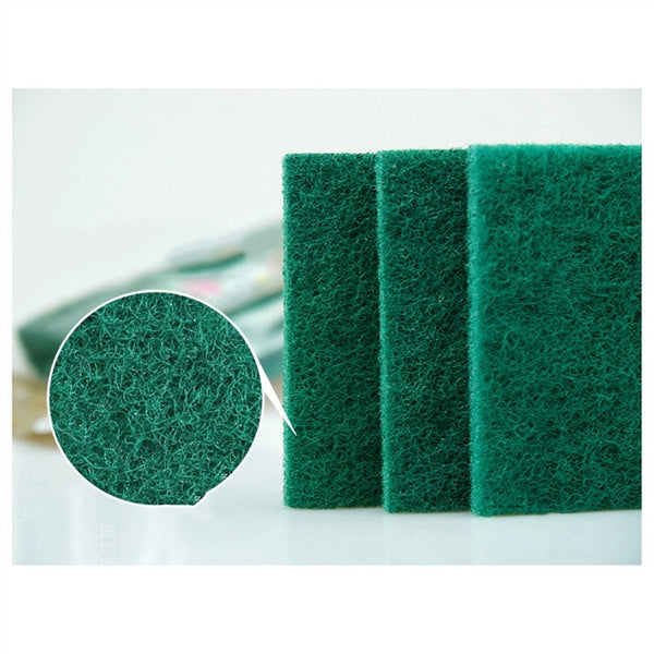 1495 Green Kitchen Scrubber Pads for Utensils/Tiles Cleaning freeshipping - DeoDap