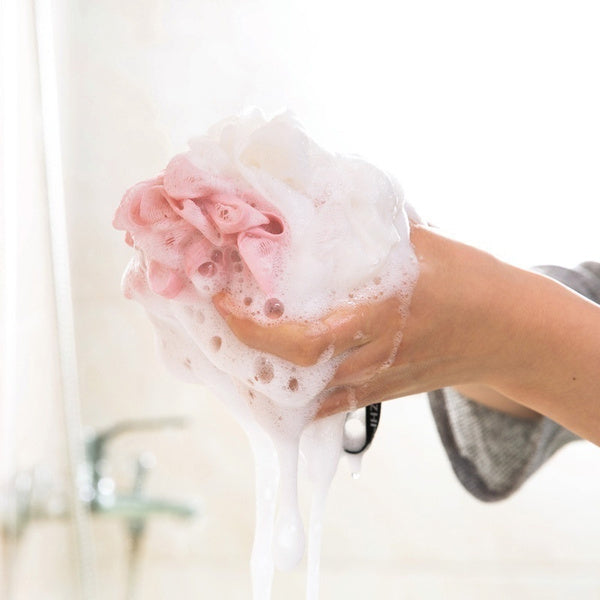 1462 Bath Sponge Round Loofah and Back Scrubber for Men and Women DeoDap