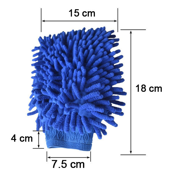 0711 Single sided microfiber hand glove duster (loose packing) DeoDap