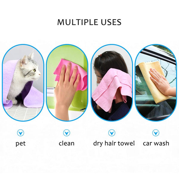 1439 Magic Towel Reusable Absorbent Water for Kitchen Cleaning Car Cleaning freeshipping - DeoDap