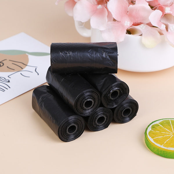 1576 Garbage Bags Large Size Black Colour (30 x 50) - 10 pcs DeoDap