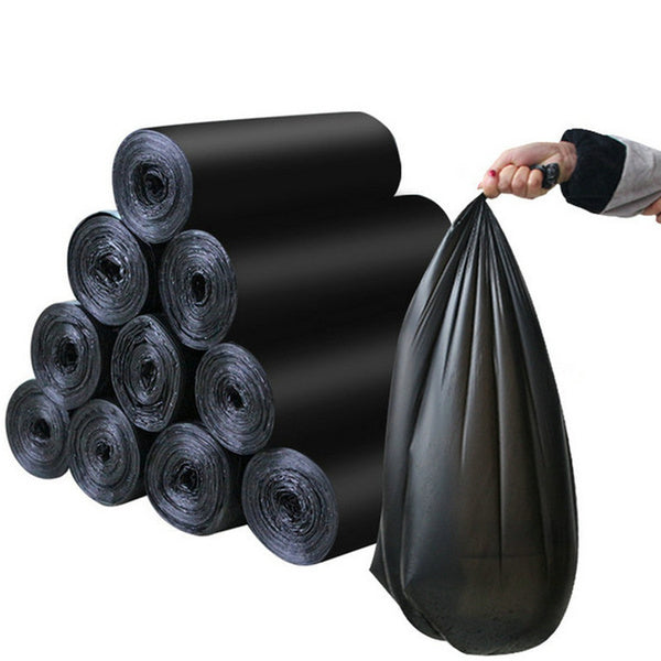 1574 Garbage Bags Small Size Black Colour (17 x 19) - 30 pcs DeoDap