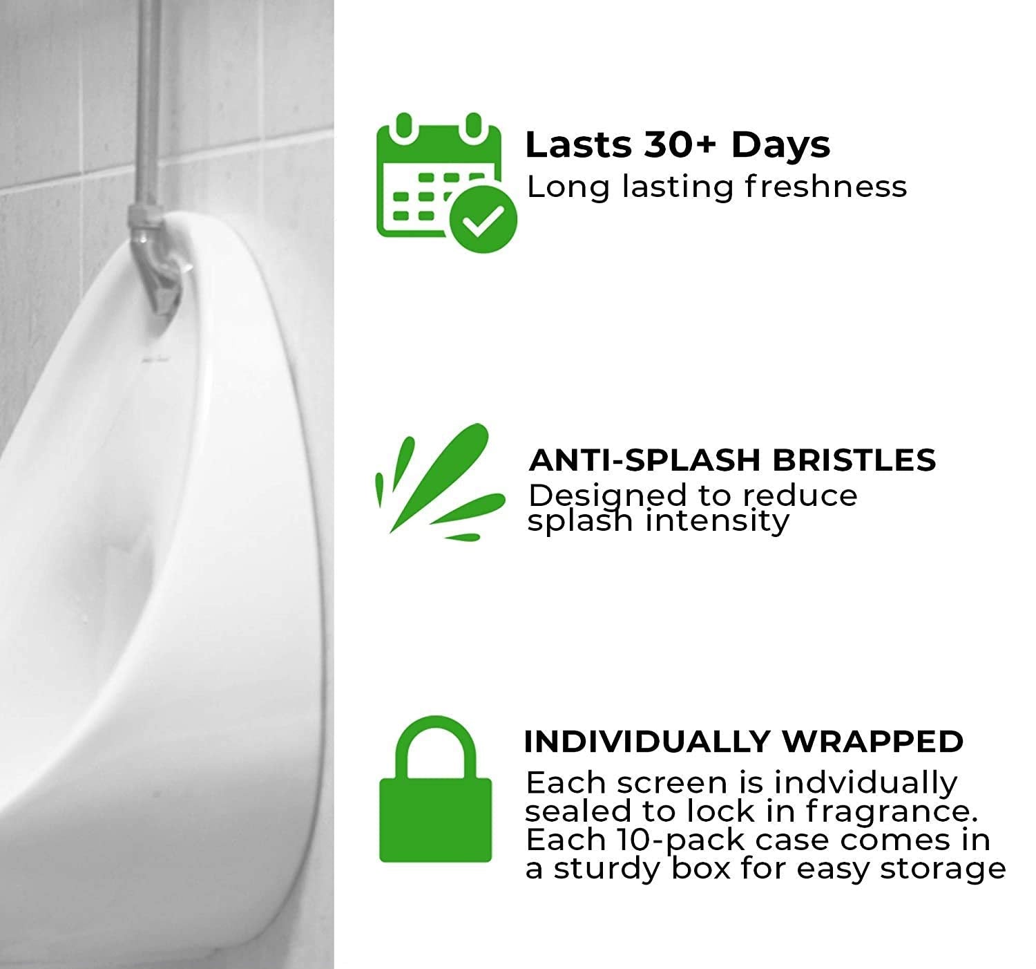 1310 Anti Splash Urinal Round Screen Mat (Multicoloured) DeoDap