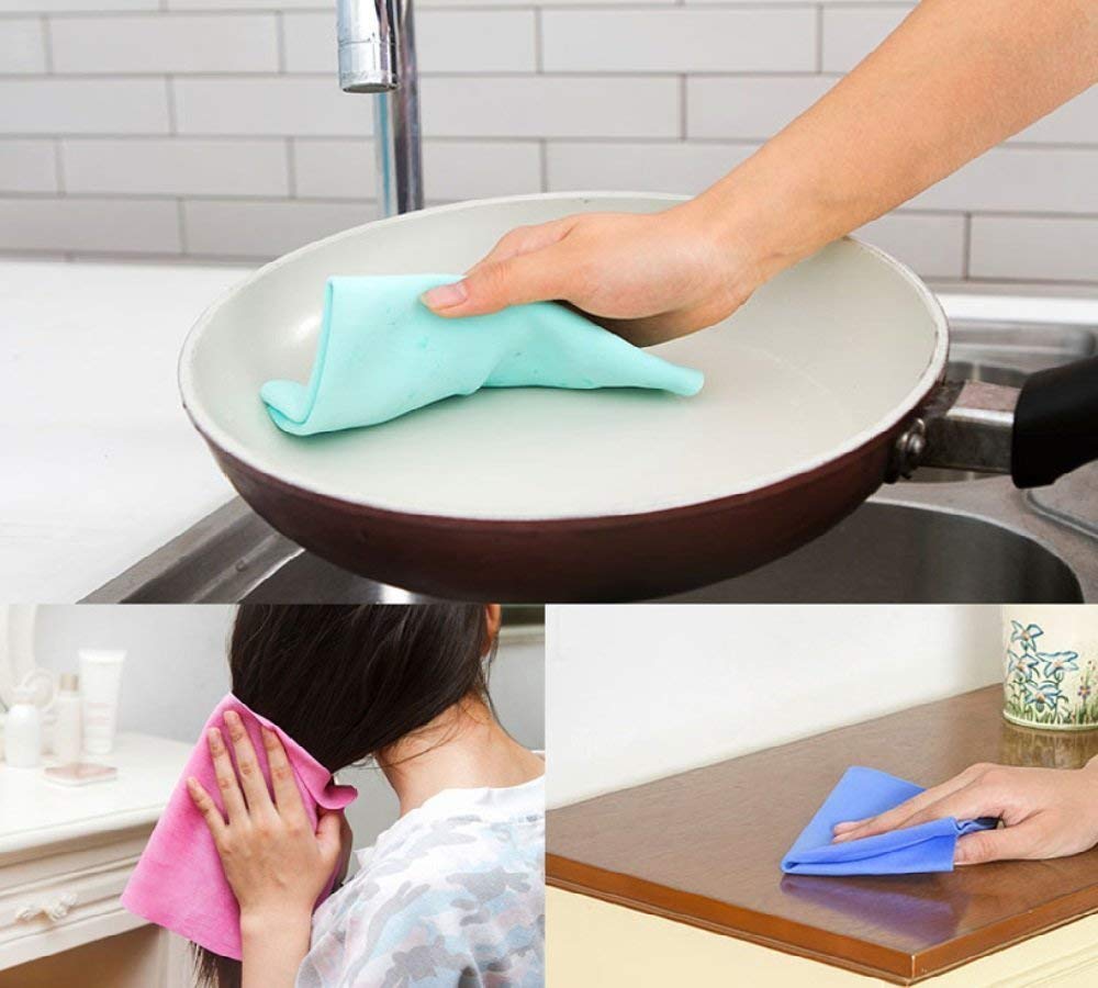 1439 Magic Towel Reusable Absorbent Water for Kitchen Cleaning Car Cleaning freeshipping - DeoDap
