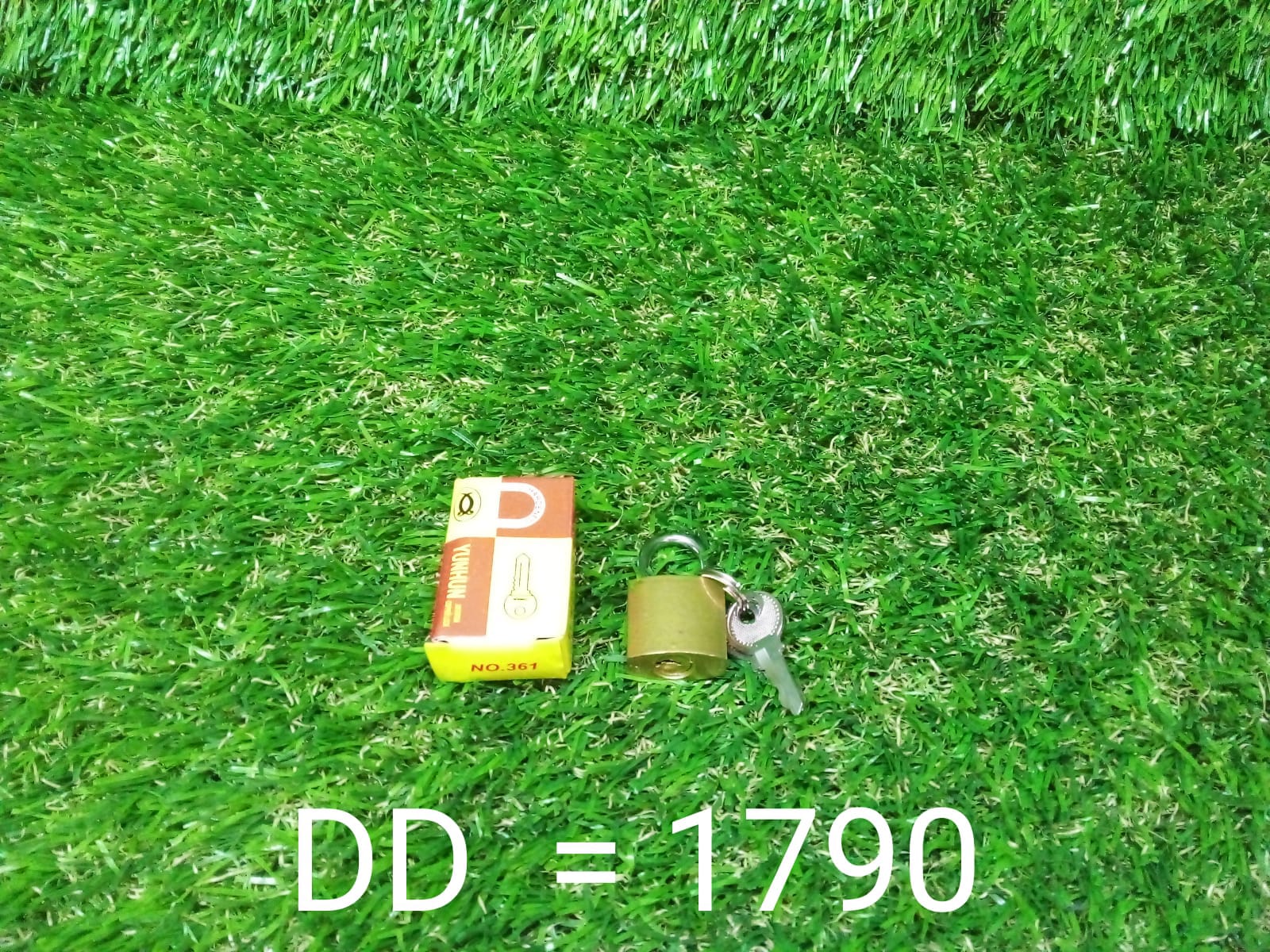 1790 Solid Imitation Copper Lock DeoDap