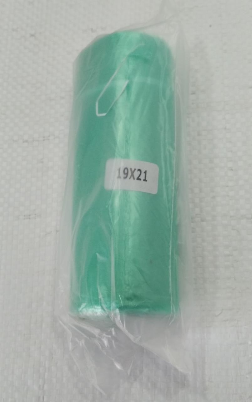 1585 Bio-degradable Eco Friendly Garbage/Trash Bags Rolls (19" x 21") (Green) (Pack of 30) DeoDap