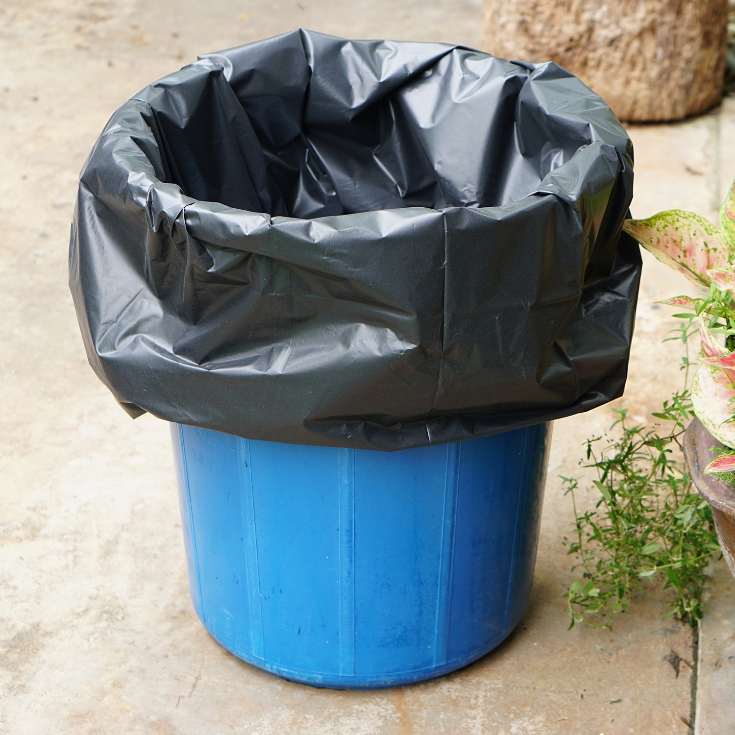 9270 2Rolls Garbage Bags/Dustbin Bags/Trash Bags 45x55Cm. DeoDap