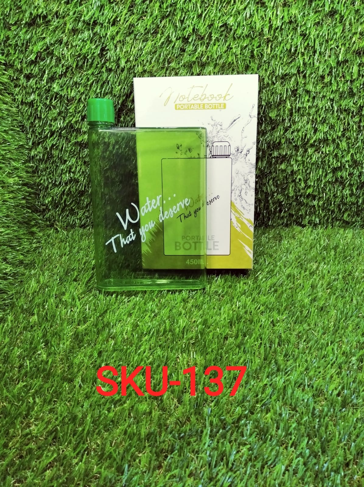 0137 A5 Size Notebook Plastic Bottle (Any color) DeoDap