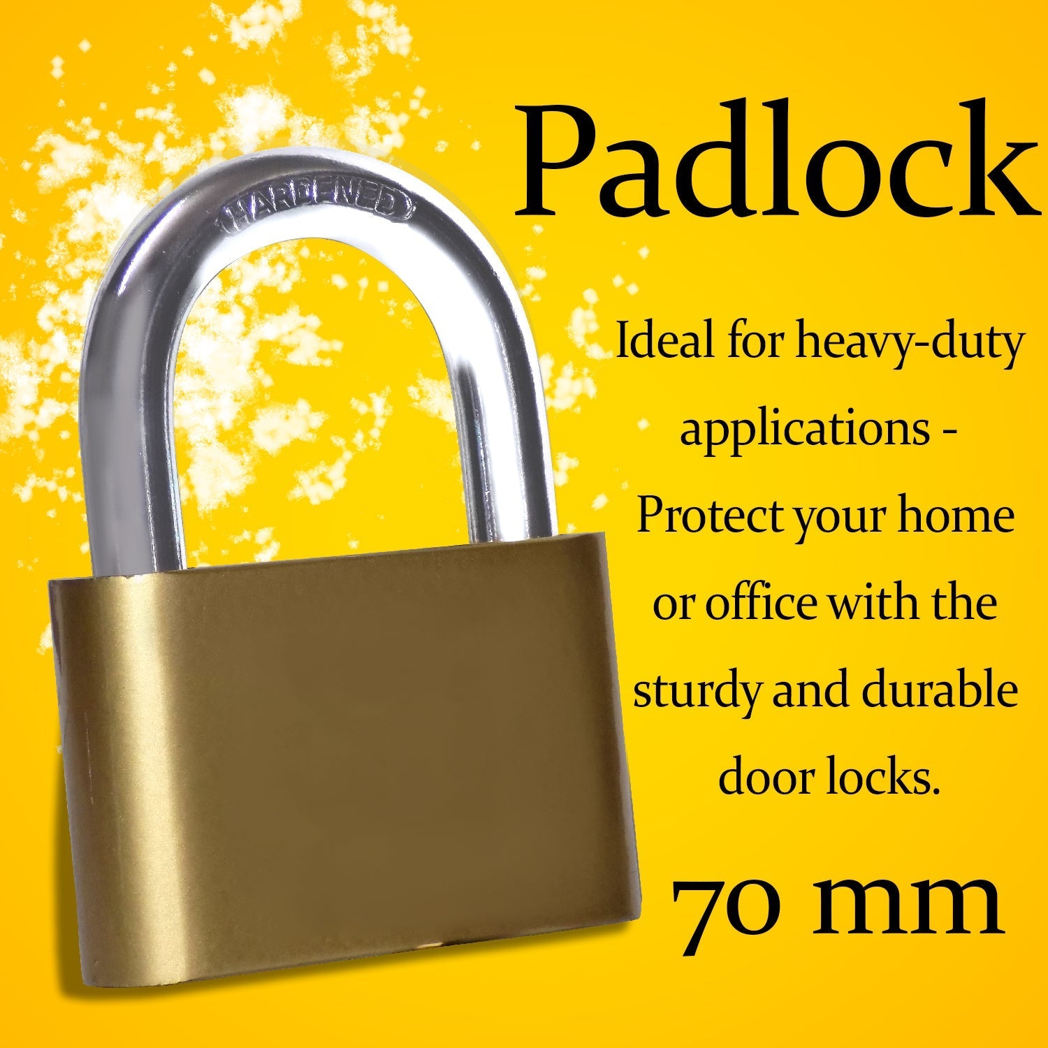 1681 Locking Solutions and Systems 7675 Padlock Sherlock Lock freeshipping - DeoDap