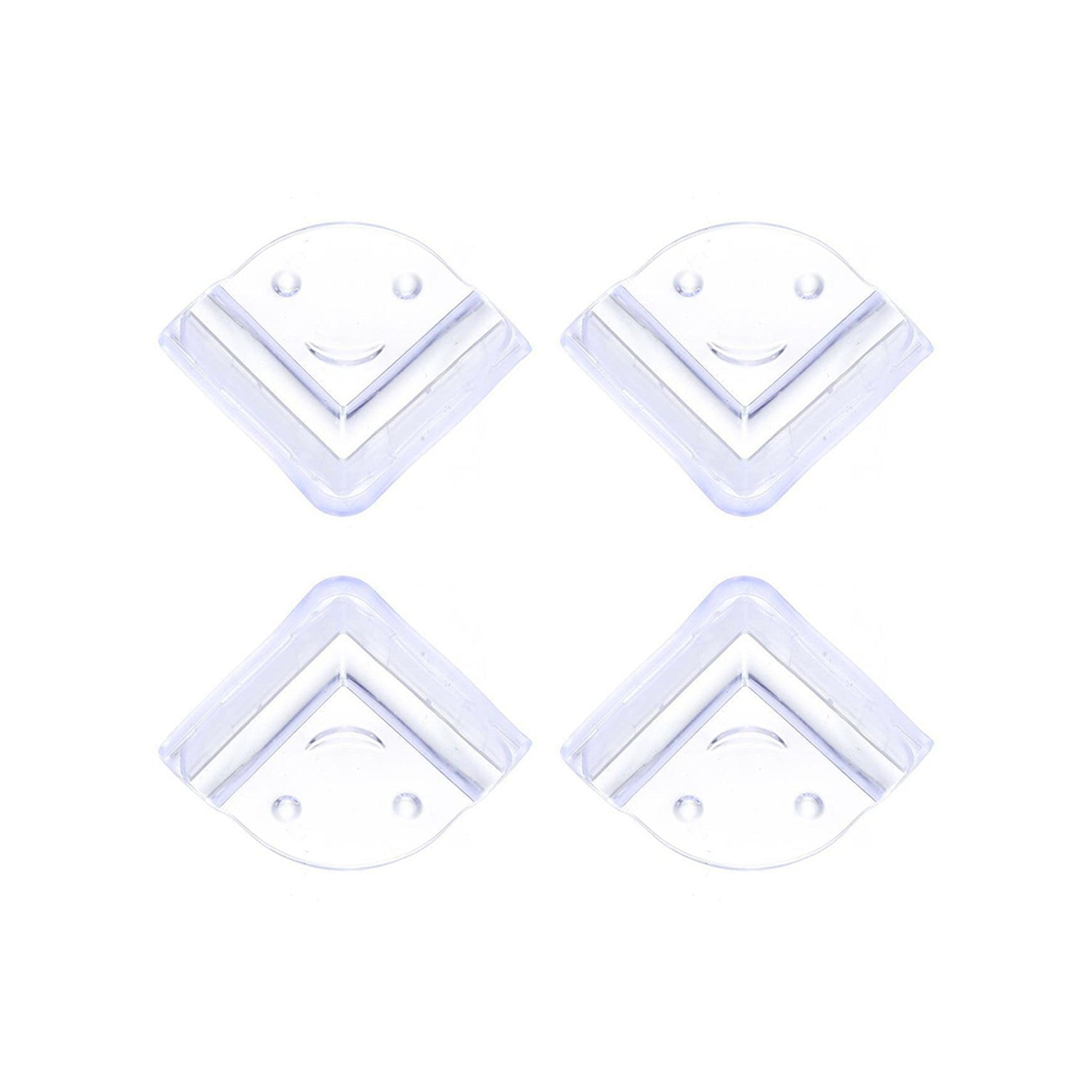 1696 Table Corners Edge Protector Guards for Baby Child Safety (Pack of 4Pc) DeoDap
