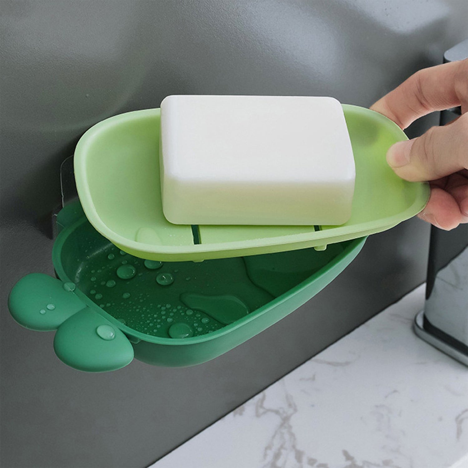 4875 Cartoon Soap Case Bathtub Soap Box, Soap Dish Holder for Kids, Bathroom Soap Stand DeoDap