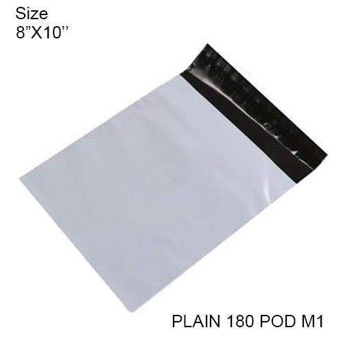 0901 Tamper Proof Courier Bags(8X10 PLAIN 180 POD M1) - 100 pcs DeoDap