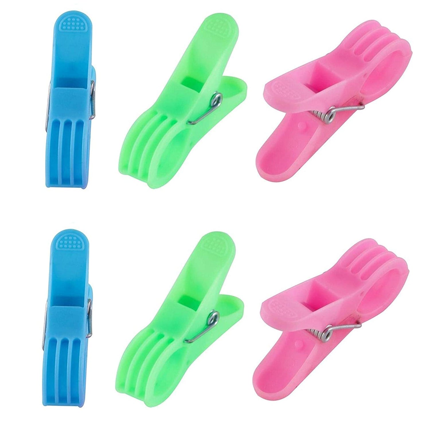 6217 Cloth chimti Heavy Duty Rust Free Cloth Peg / Clothes Clip DeoDap