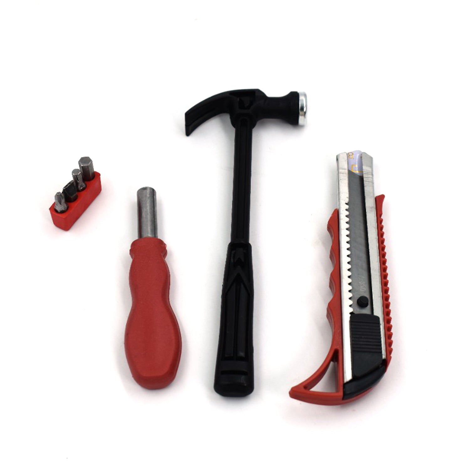 9042 4Pcs Helper Tool Set Used While Doing Plumbing And Electrician Repairment In All Kinds Of Places Like Household And Official Departments Etc. DeoDap