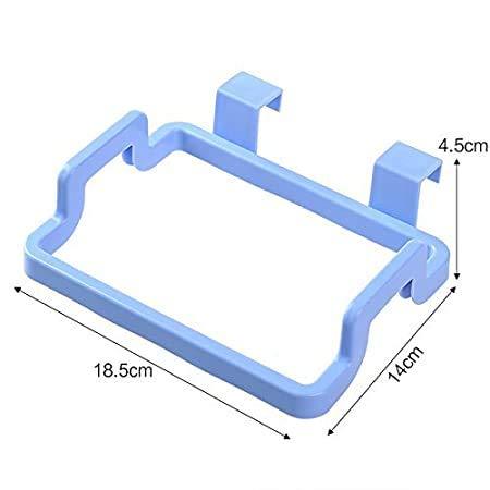1118 Plastic Garbage Bag Rack Holder (Multi Color) DeoDap